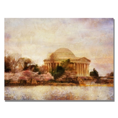 Lois Bryan 'Thomas Jefferson Memorial' Canvas Art,22x32